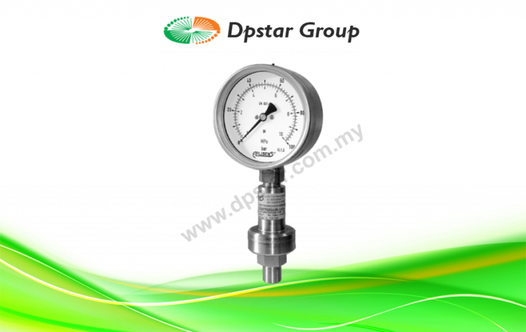 Pressure Gauge With Diaphragm Seal - Aplisens MS-100 Series - Dpstar Group